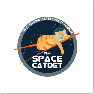 Space Cat | Funny Astronaut | Space Gift Ideas Posters and Art